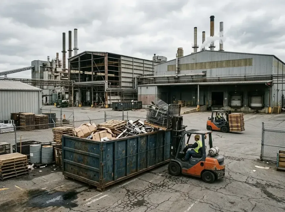 industrial-factory-scrap-conta-003 — frequently asked questions, Cheap Roll-off Dumpster Rentals in New Carlisle, IN